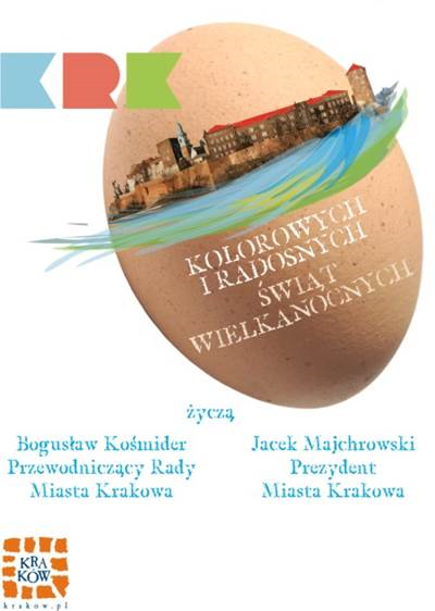 Życzenia Wielkanocne od Prezydenta Miasta Kra