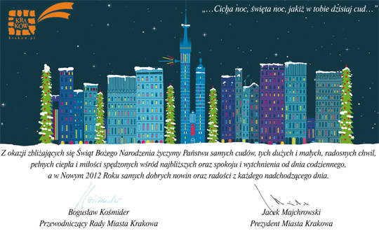 Życzenia świąteczne 2011