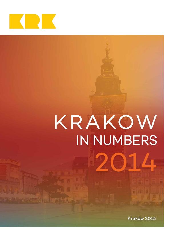 Krakow in numbers 2014 cover