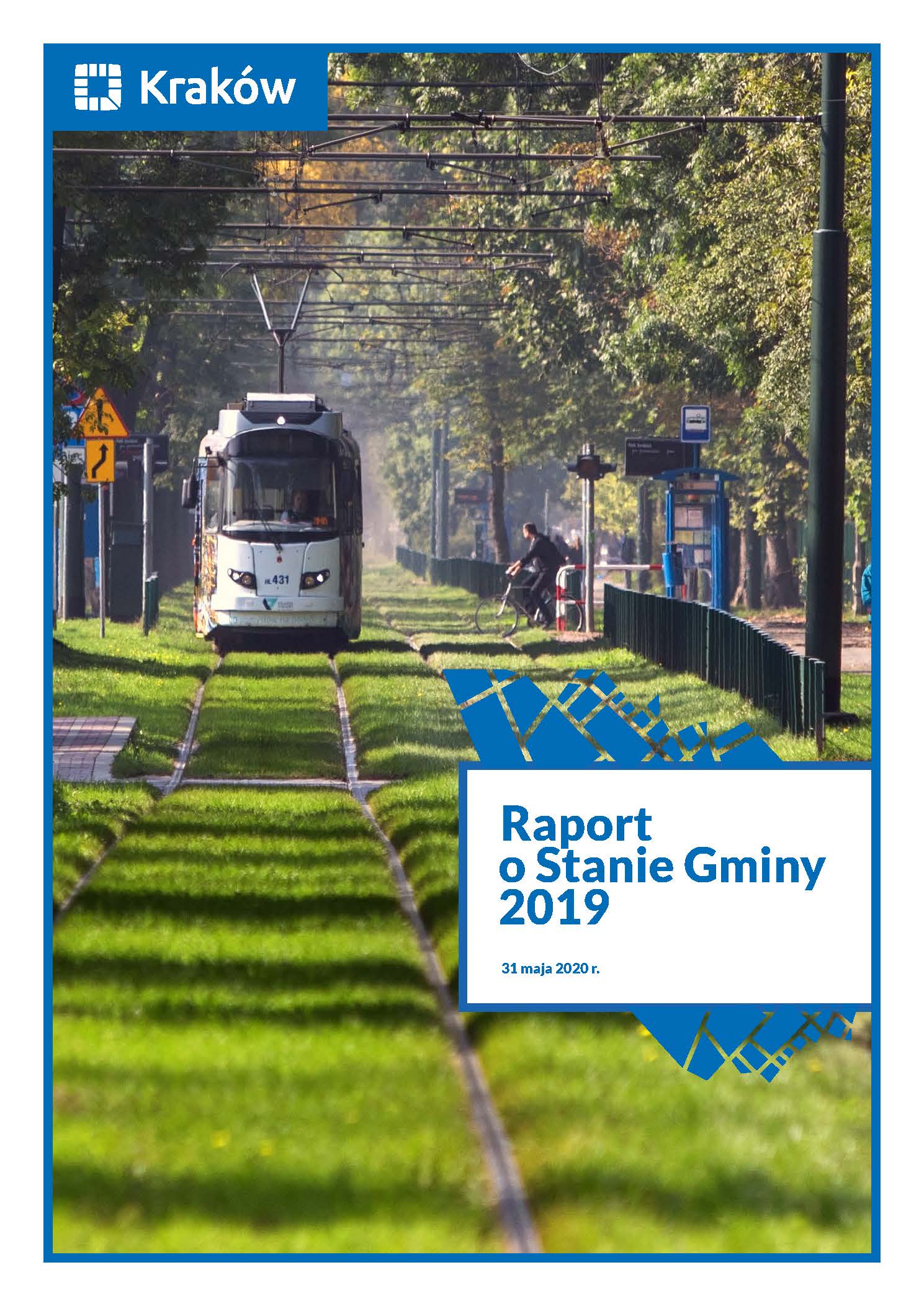Raport o stanie Gminy 2019 okładka