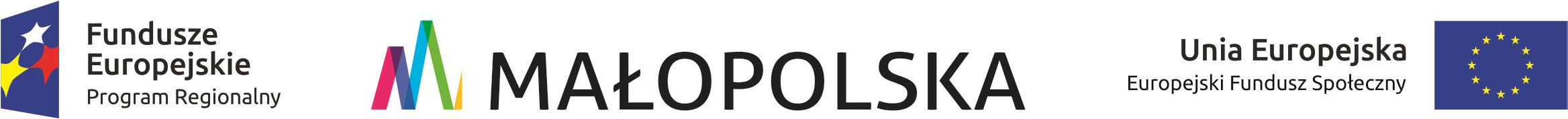 Grafika przedstawia logo Regionalnego Programu Operacyjnego Województwa Małopolskiego