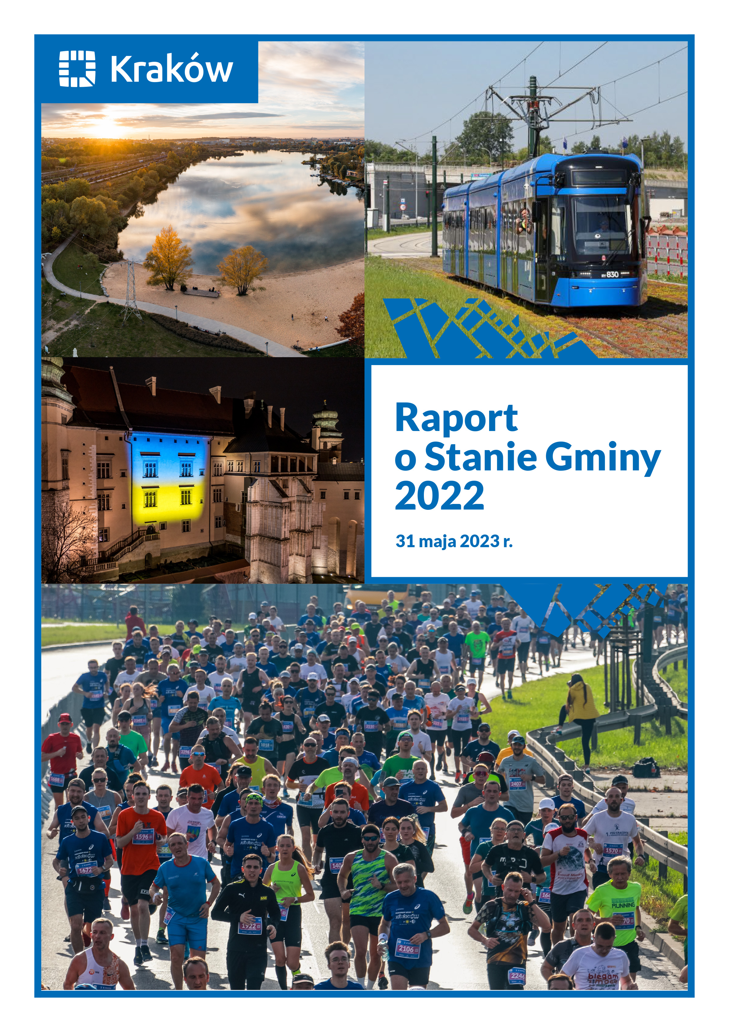 Okładka Raportu O Stanie Gminy za 2022 rok