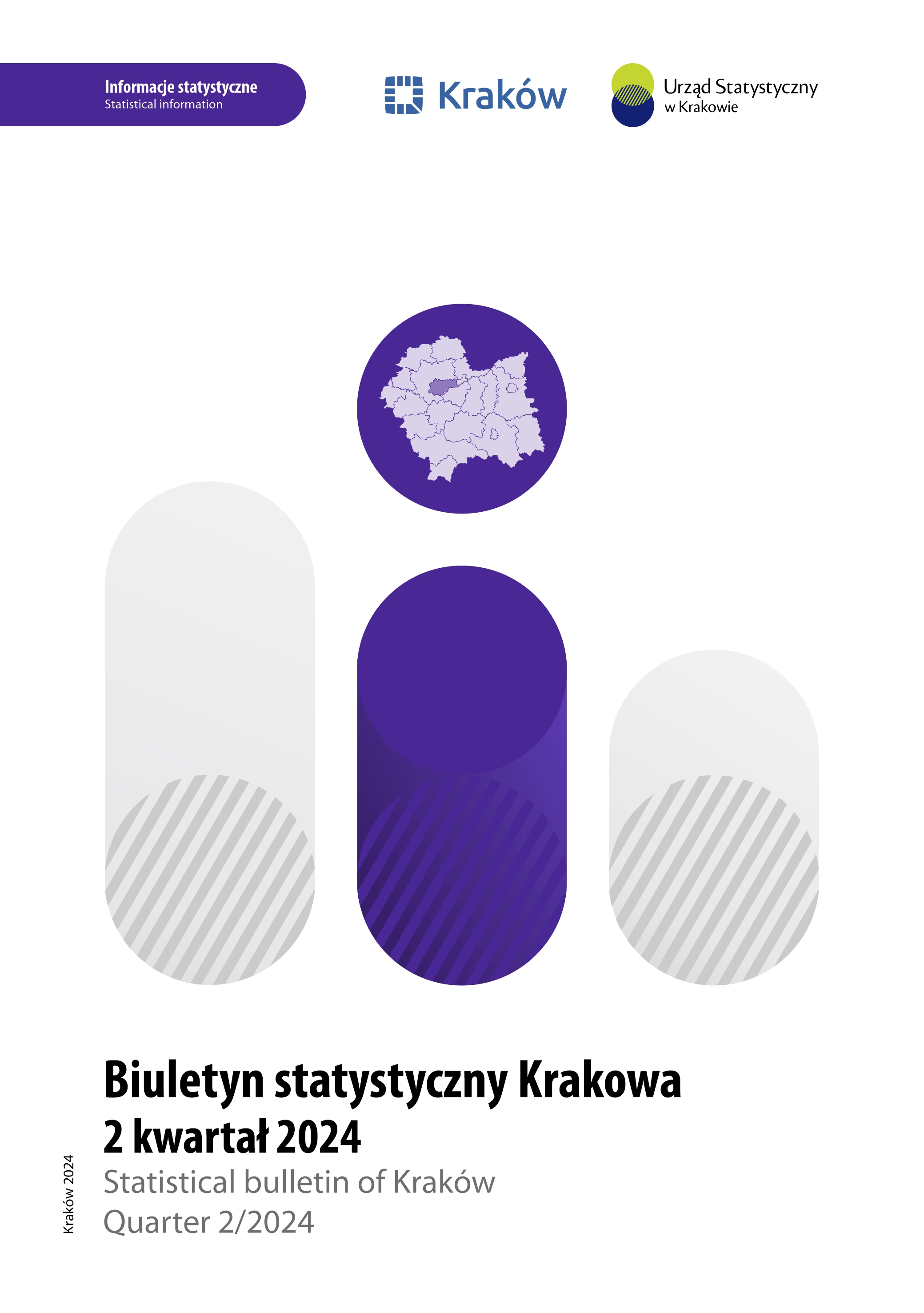 Biuletyn Statystyczny Miasta KrakowaIi kwartal 2024 okładka