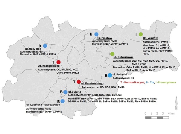 Stacje monitoringu jakości powietrza