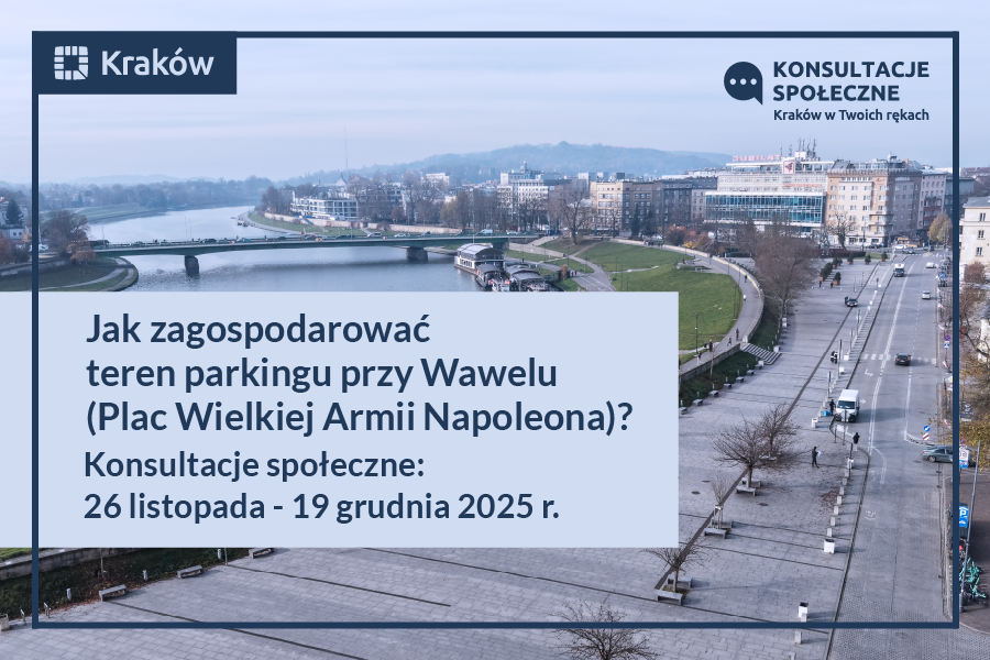 Plac Napoleona- zaproszenie na konsultacje społeczne