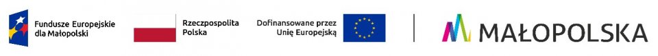 Logo Programu Fundusze Europejskie dla Małopolski na lata 2021-2027